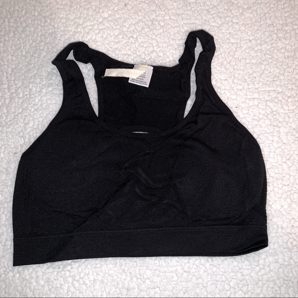 NWOT Lauren & Claire | Black Sports Bra